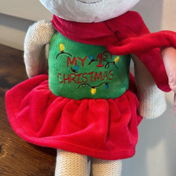 Spark baby’s first Christmas plush with rattle - Picture 2 of 7